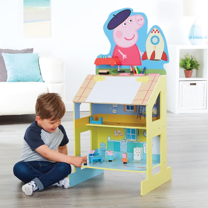 Picture of Peppa Pig Play & Draw Wooden Easel