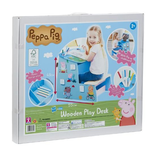 Picture of Peppa Pig Wooden Play Desk