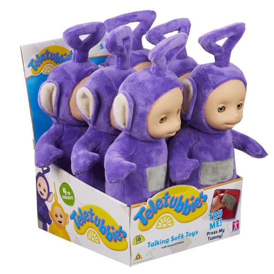 Picture of Teletubbies Talking Tinky Winky Soft Toy