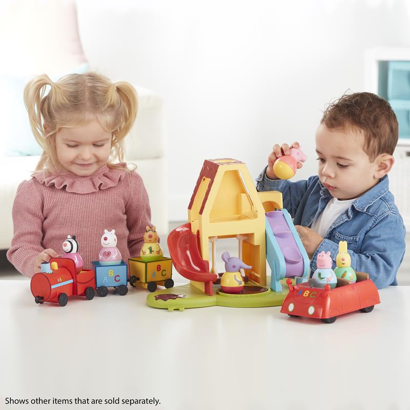 Picture of Weebles - Peppa Pig Push-Along Wobbily Car