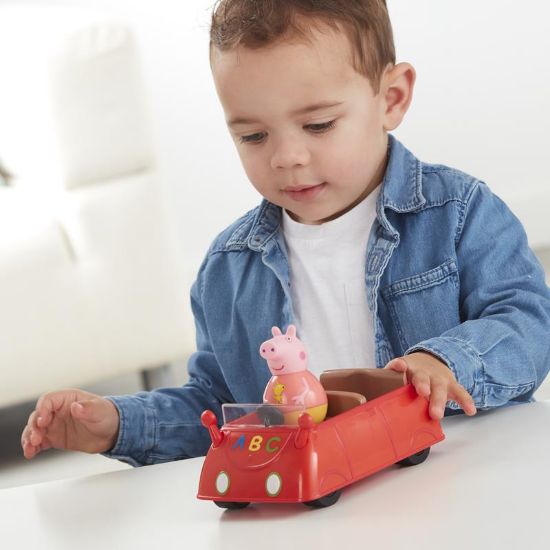 Picture of Weebles - Peppa Pig Push-Along Wobbily Car