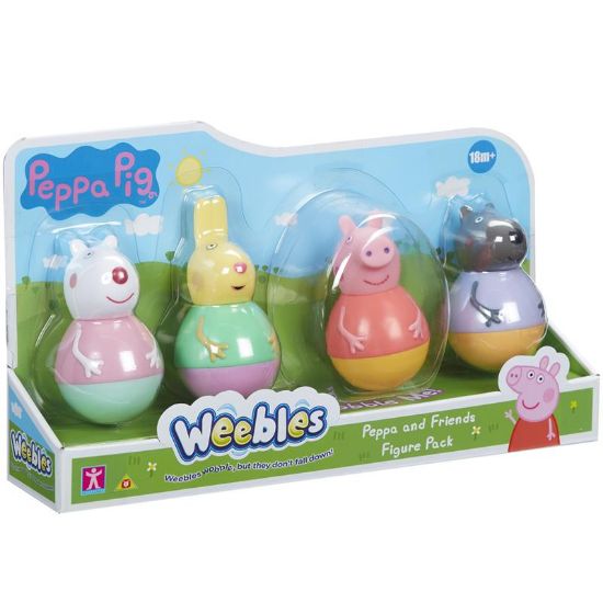 Picture of Weebles - Peppa Pig & Friends Figure Pack