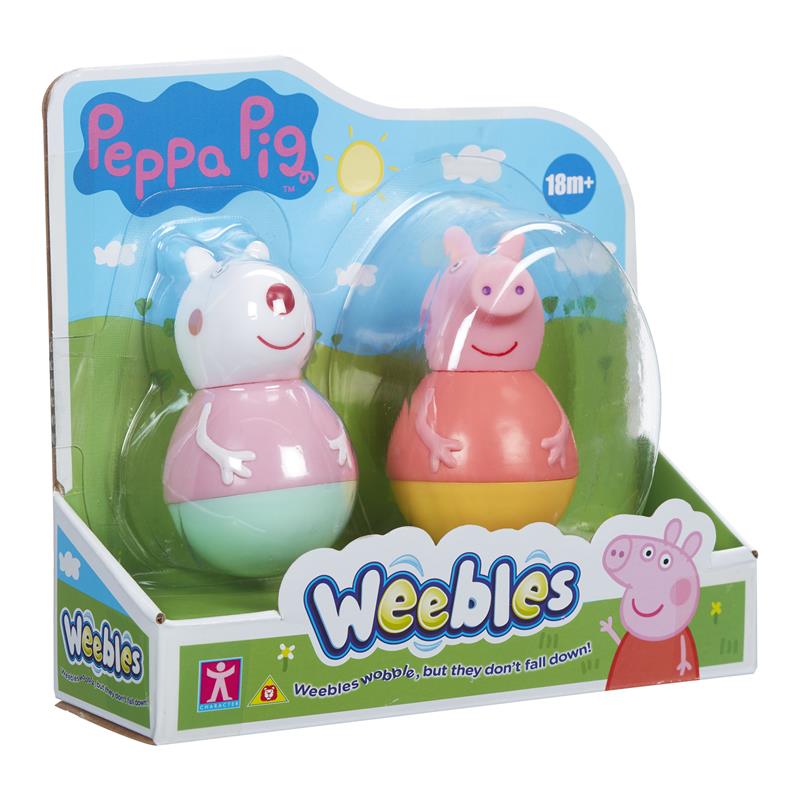Picture of Weebles - Peppa Pig 2 Figure Pack - Peppa & Suzy Sheep
