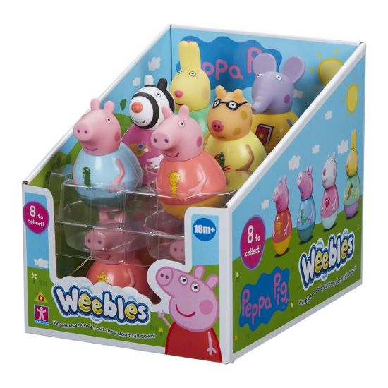 Picture of Weebles - Peppa Pig Figures - Peppa Pig
