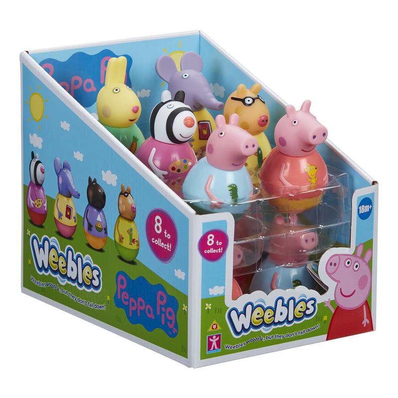 Picture of Weebles - Peppa Pig Figures -George Pig