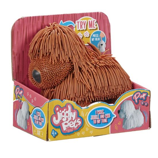 Picture of Jiggly Pets Puppy - Brown