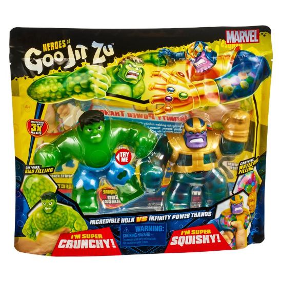 Picture of Heroes of Goo Jit Zu - Marvel Versus Pack - Thanos Vs Hulk 