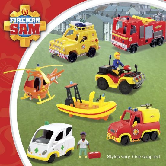 Picture of Fireman Sam Vehicle and Accessory Set - Mountain Rescue 4 x 4