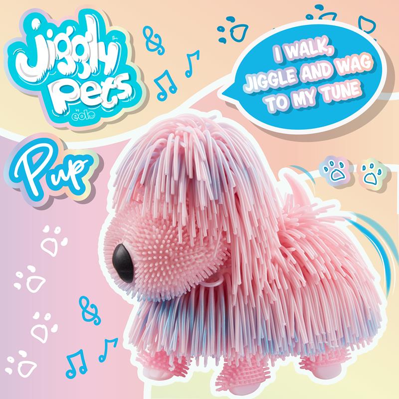 Picture of Jiggly Pets Pups (Pearlescent) Pink 