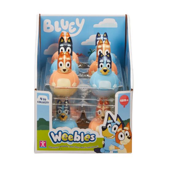 Bluey Weebles Figure - Bluey