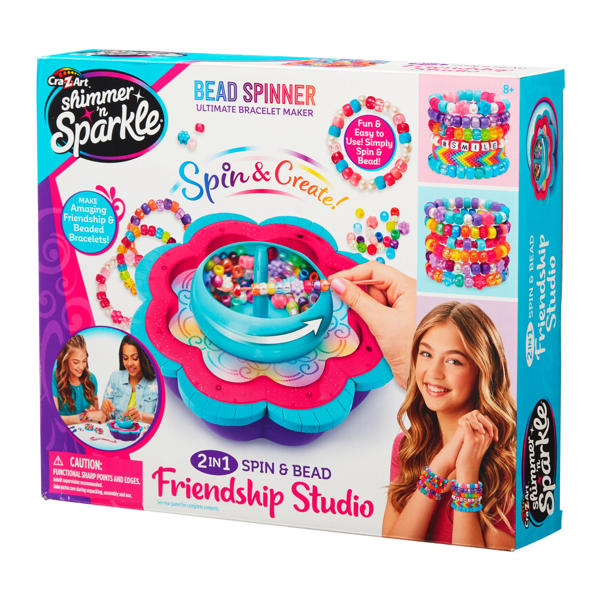 Estudio de pulseras 6 en 1 Shimmer 'n Sparkle, Estudio de pulseras