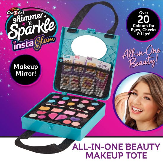 Shimmer N Sparkle Instaglam all in one Beauty Makeup Tote-07752