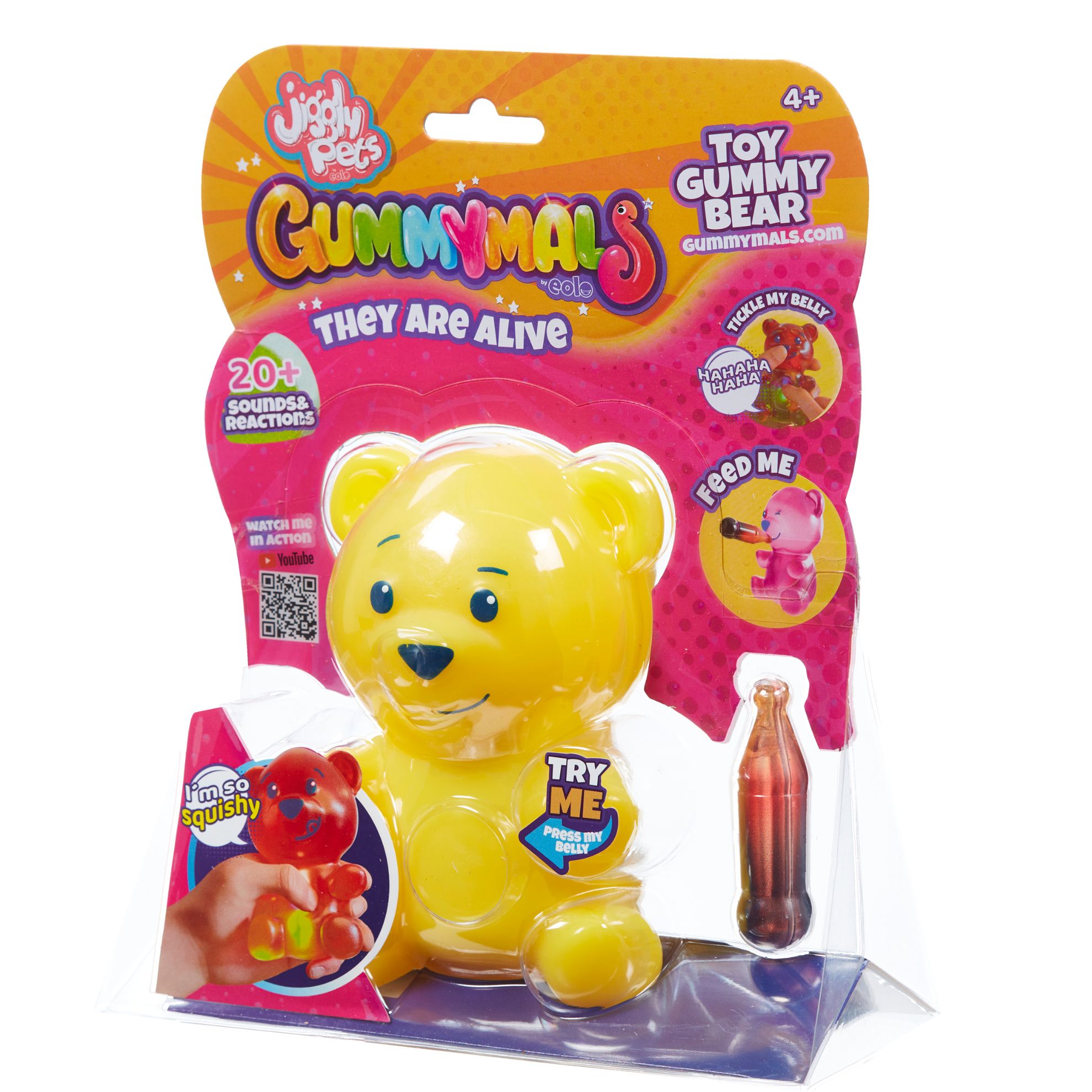 Jiggly Pets Gummymals - Yellow
