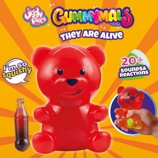 Jiggly Pets Gummymals - Red