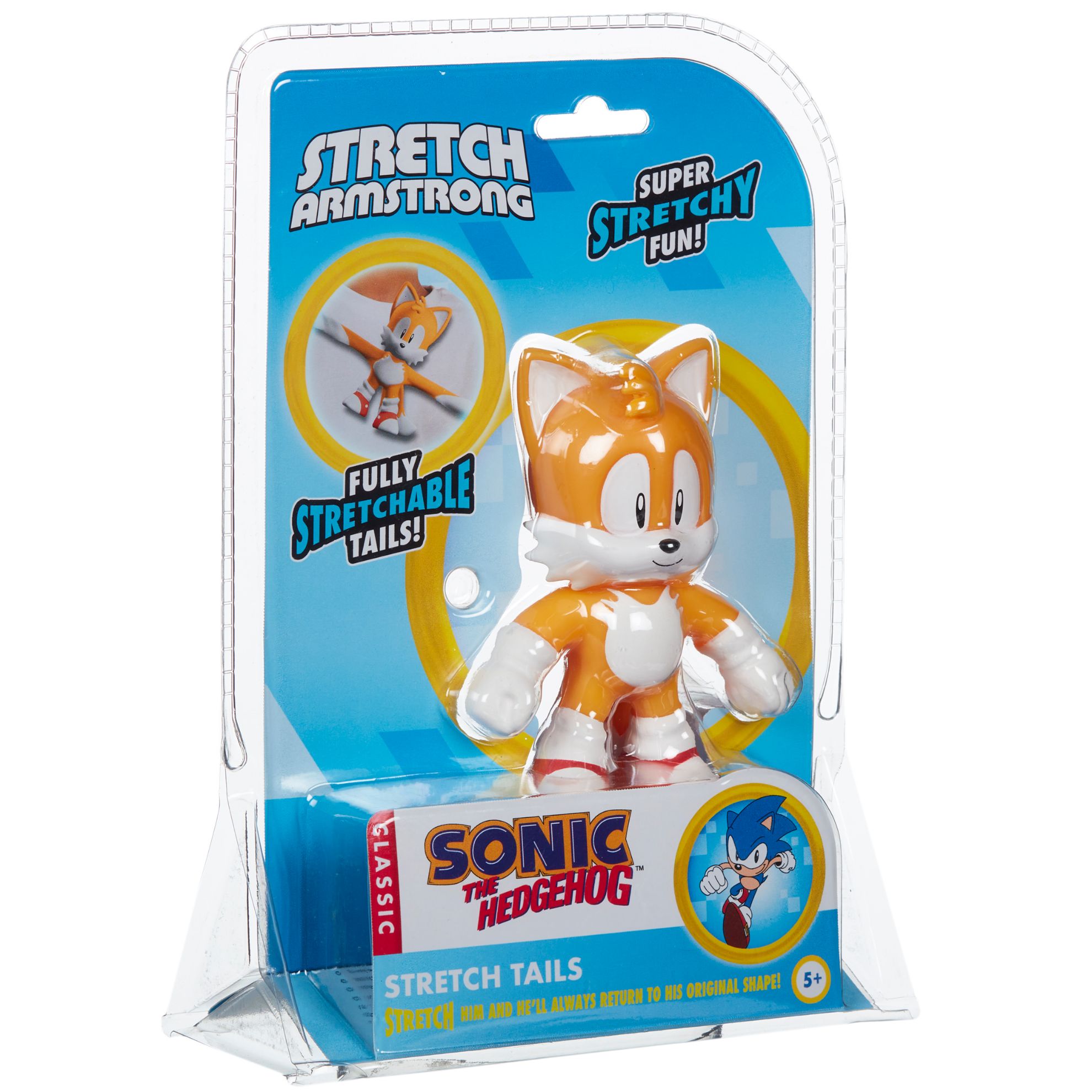 Stretch Mini Sonic Tails Character Toys