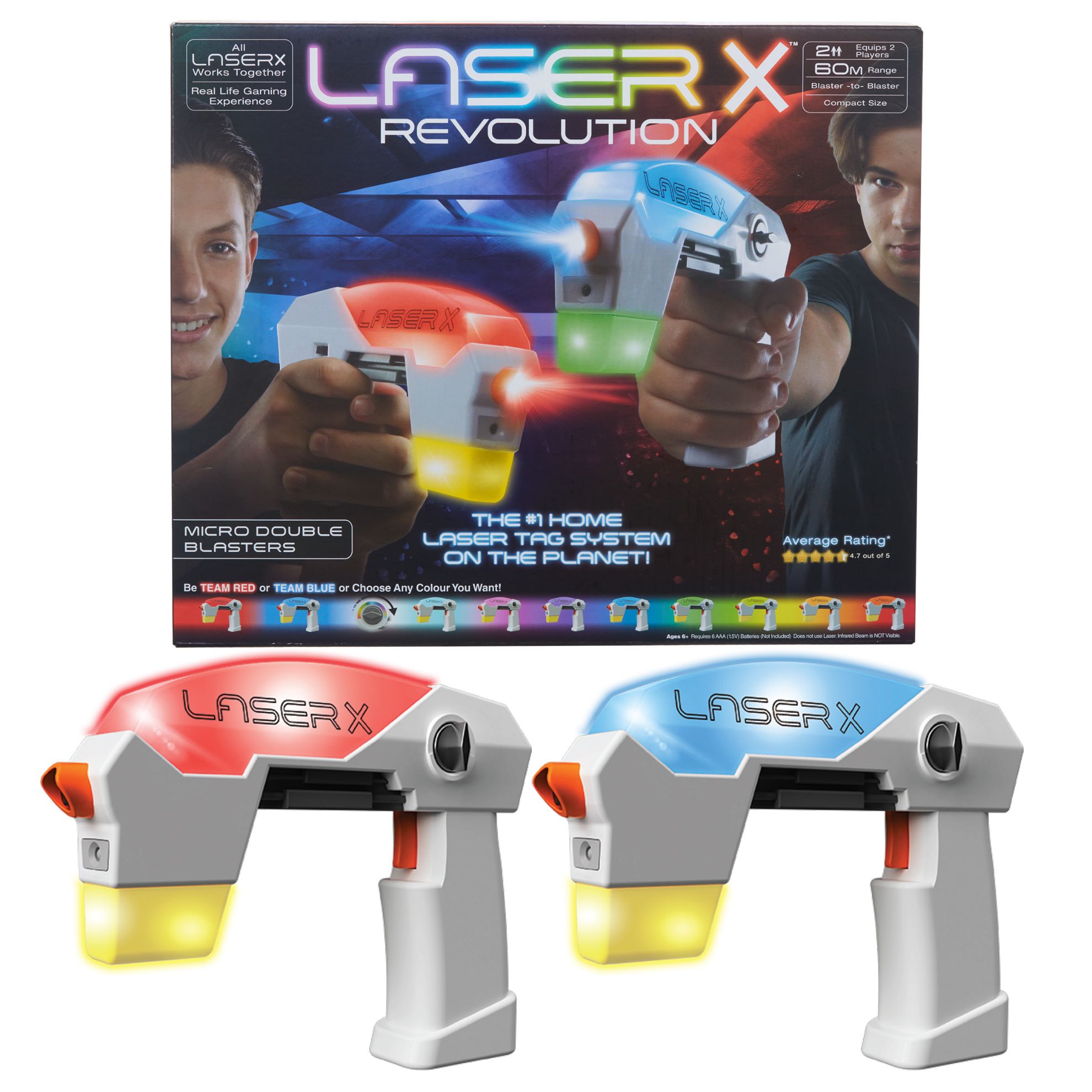 Laser X Evolution Micro Blaster to Blaster by Laser X at Fleet Farm