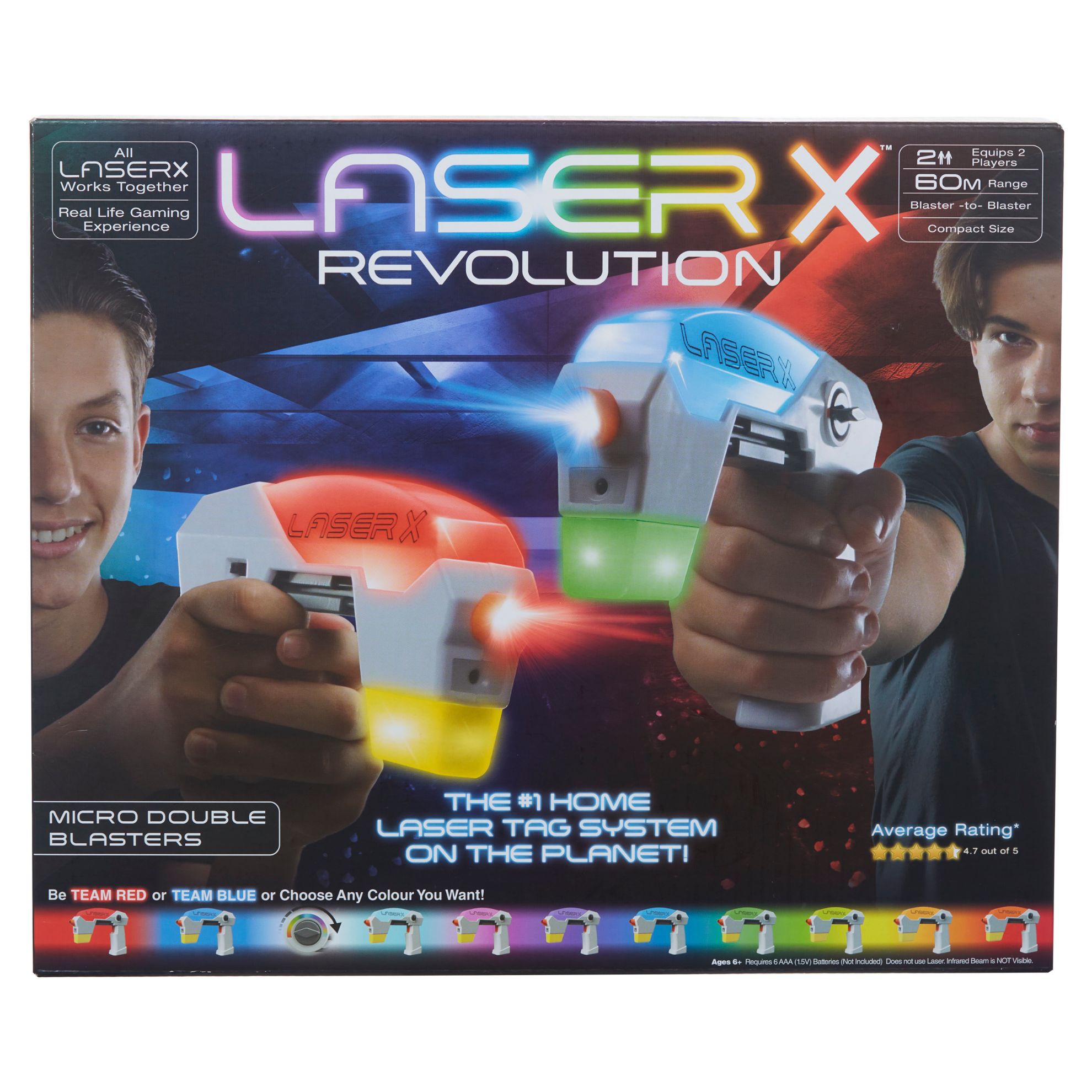 Laser X Revolution Micro Double Blasters