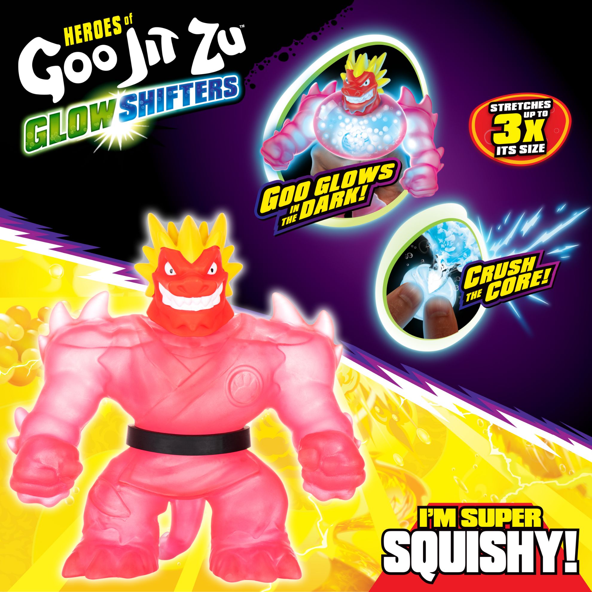 Heroes of Goo Jit Zu Glow Shifters - Blazagon