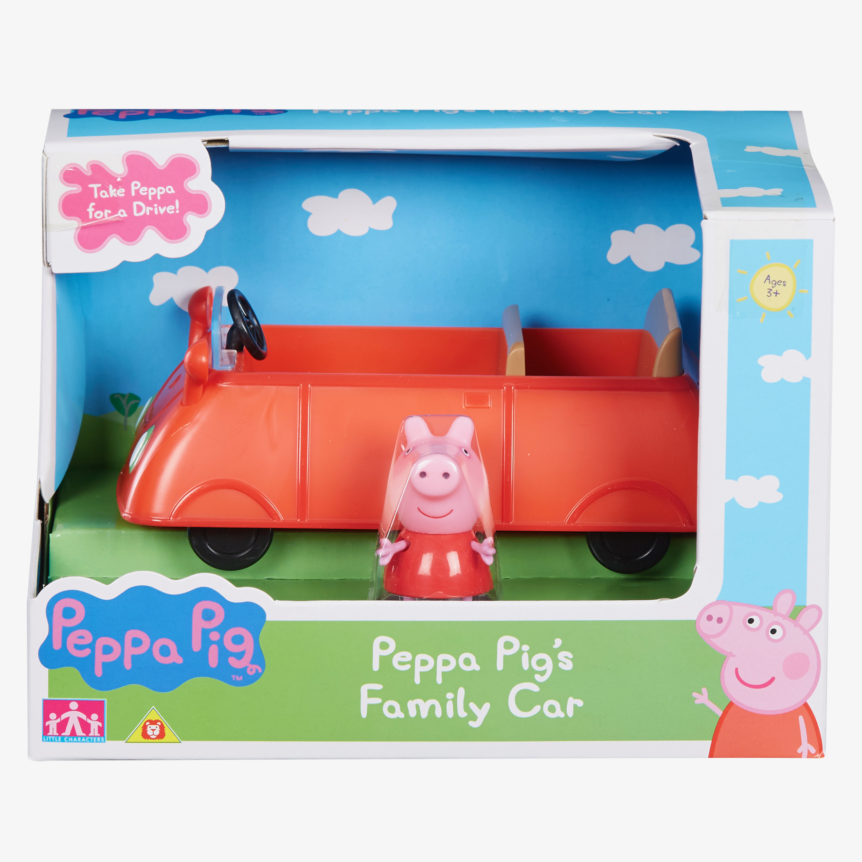 Peppa Pigs Red Car