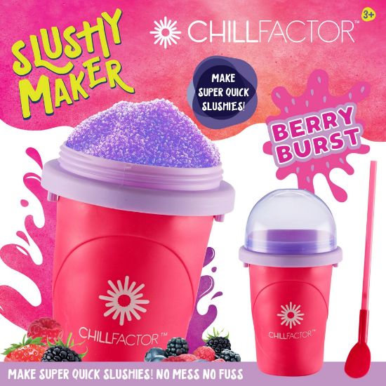 ChillFactor Slushy Maker - Berry Burst