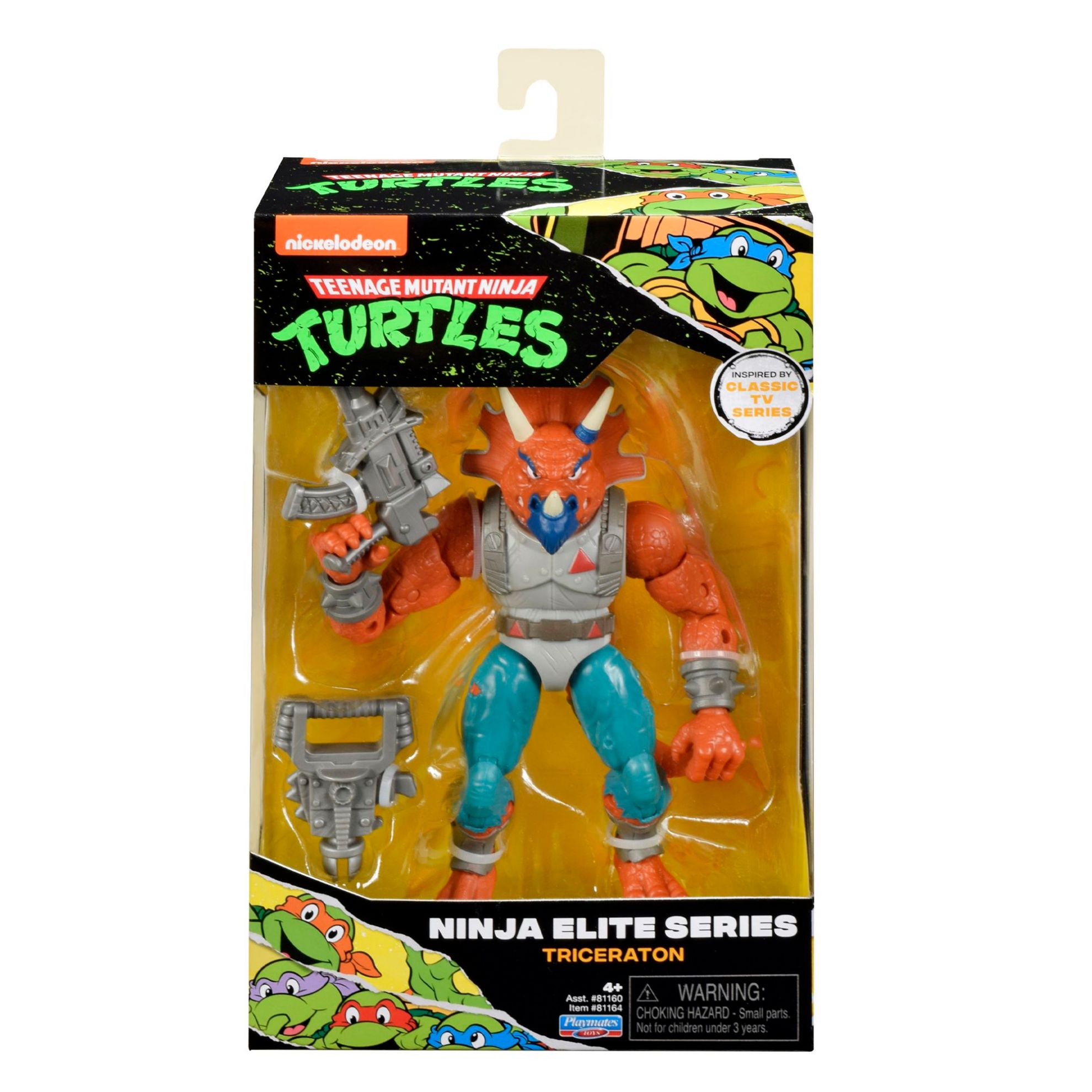 Teenage Mutant Ninja Turtles Classic Ninja Elite Figures Triceraton