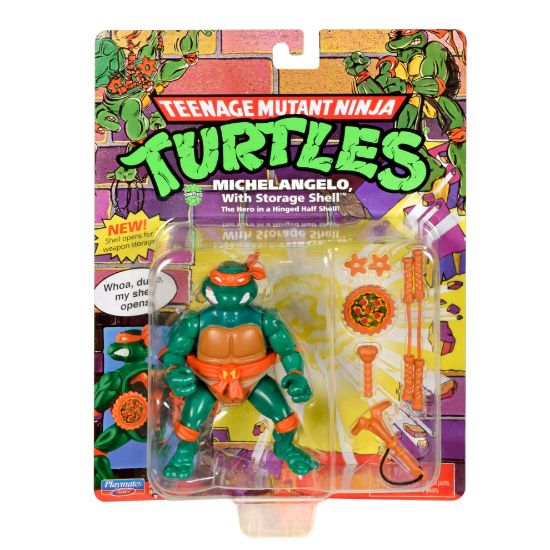 Teenage Mutant Ninja Turtles - Michelangelo with Storage Shell