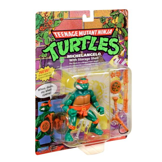 Teenage Mutant Ninja Turtles - Michelangelo with Storage Shell
