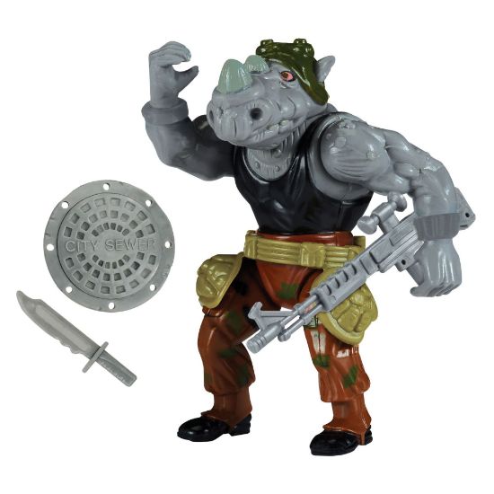 Teenage Mutant Ninja Turtles Classic Mutant Figures - Rocksteady