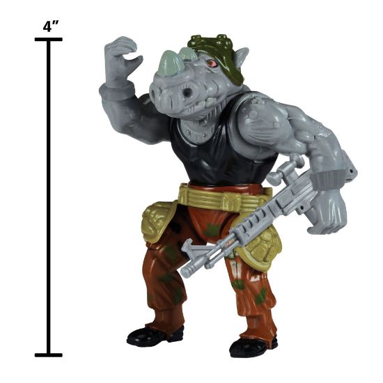 Teenage Mutant Ninja Turtles Classic Mutant Figures - Rocksteady