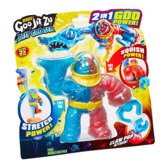 Picture of Heroes of Goo Jit Zu Deep Goo Sea- Tyro Double Goo Pack