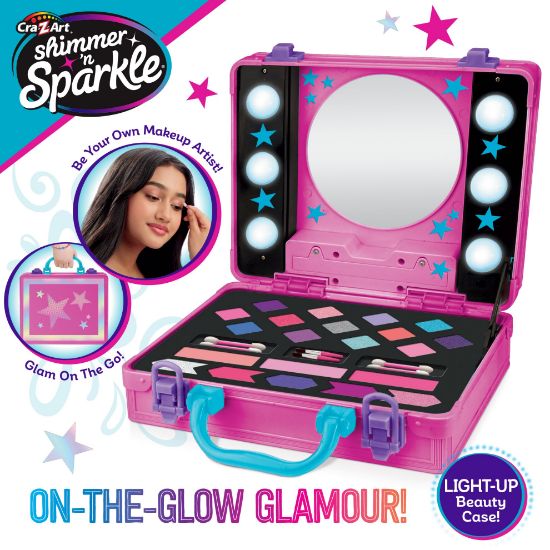 Shimmer N Sparkle Light Up Beauty Case-17362