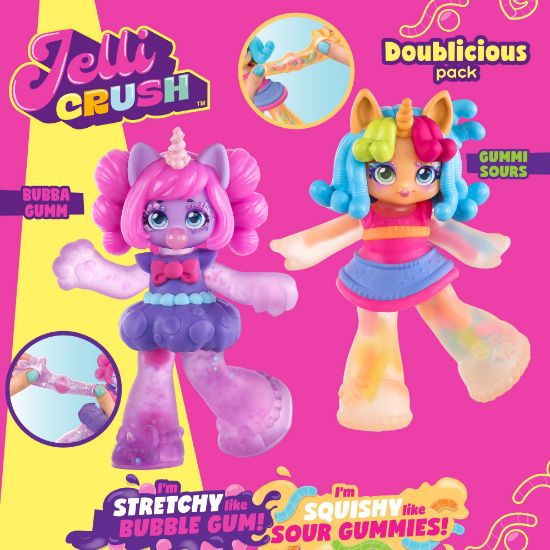 Picture of Jelli Crush  Doublicious - Bubba Gum & Gummi Sours