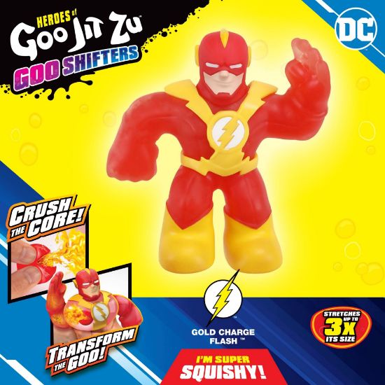 Picture of Heroes of Goo Jit Zu DC Goo Shifters - Gold Charge Flash