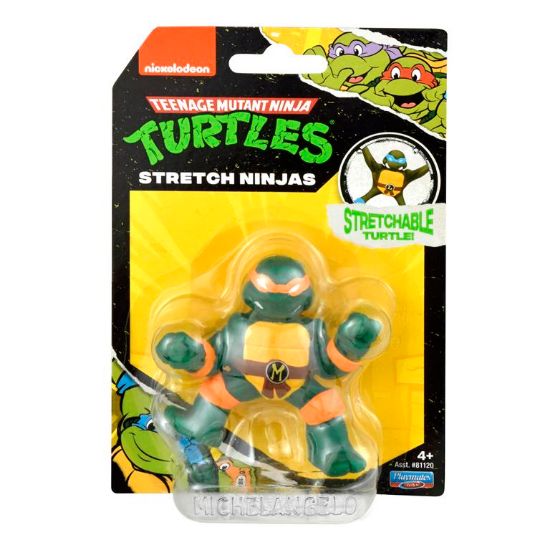 Teenage Mutant Ninja Turtles Stretch Figure - Michaelangelo Pack