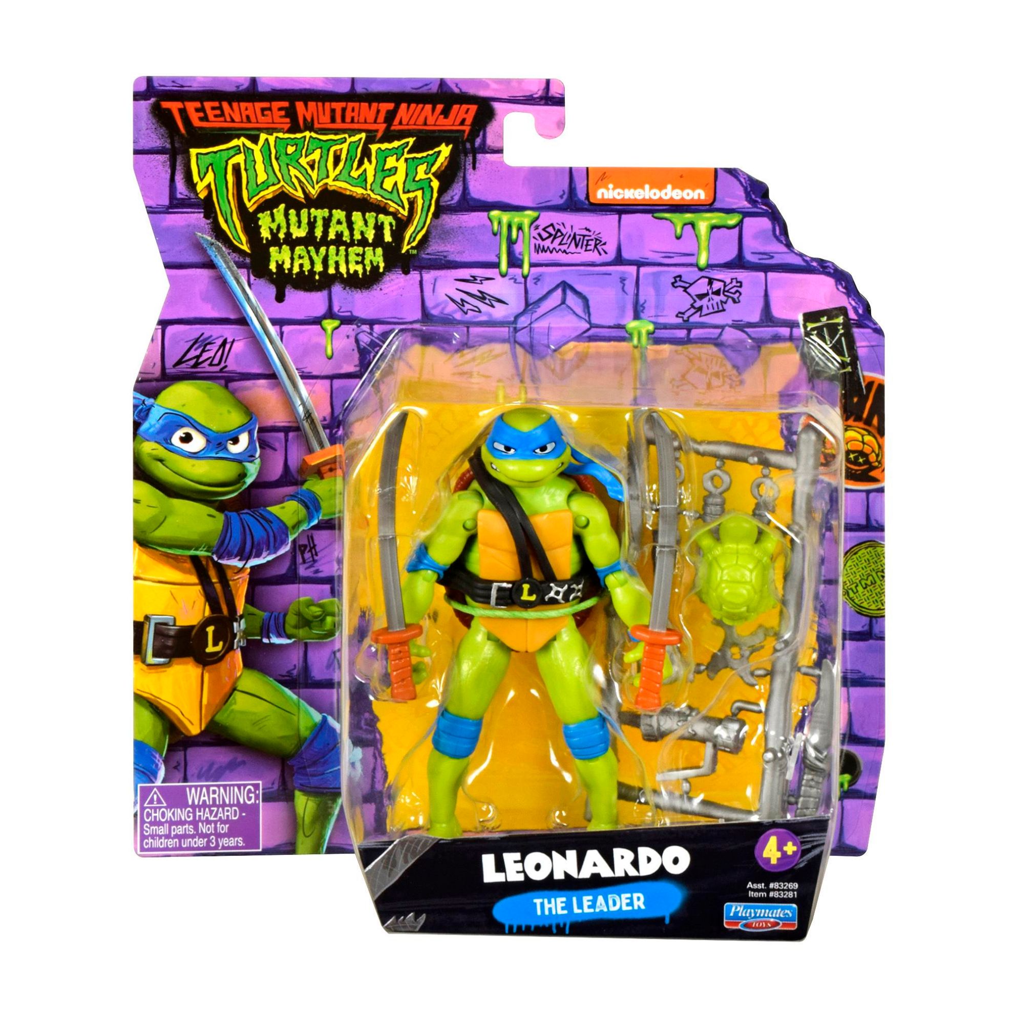 Teenage Mutant Ninja Turtles Movie Basic Figure - Leonardo