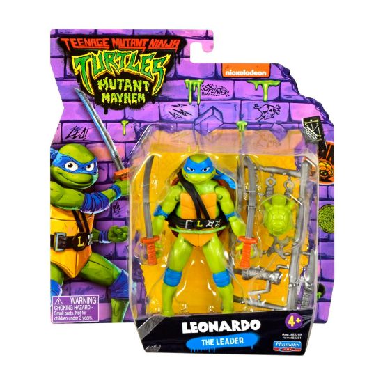 Teenage Mutant Ninja Turtles Movie Basic Figure - Leonardo Pack