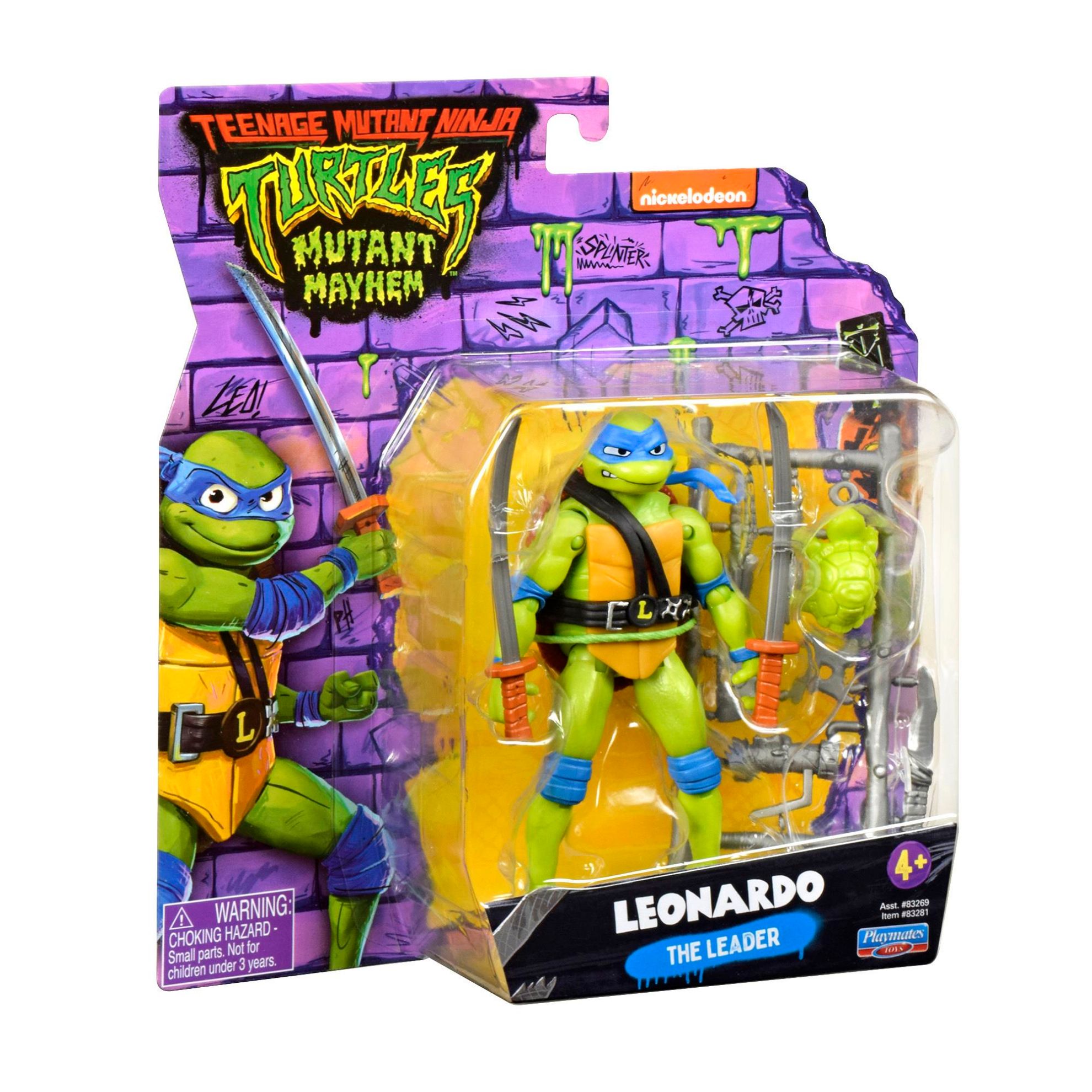 Teenage Mutant Ninja Turtles Movie Basic Figure - Leonardo APS