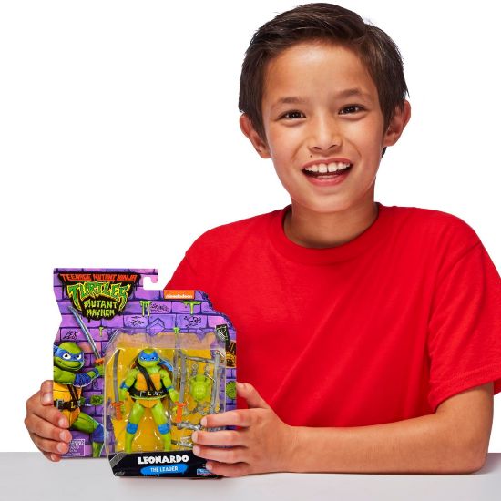 Teenage Mutant Ninja Turtles Movie Basic Figure-Leonardo Pack-83281CO