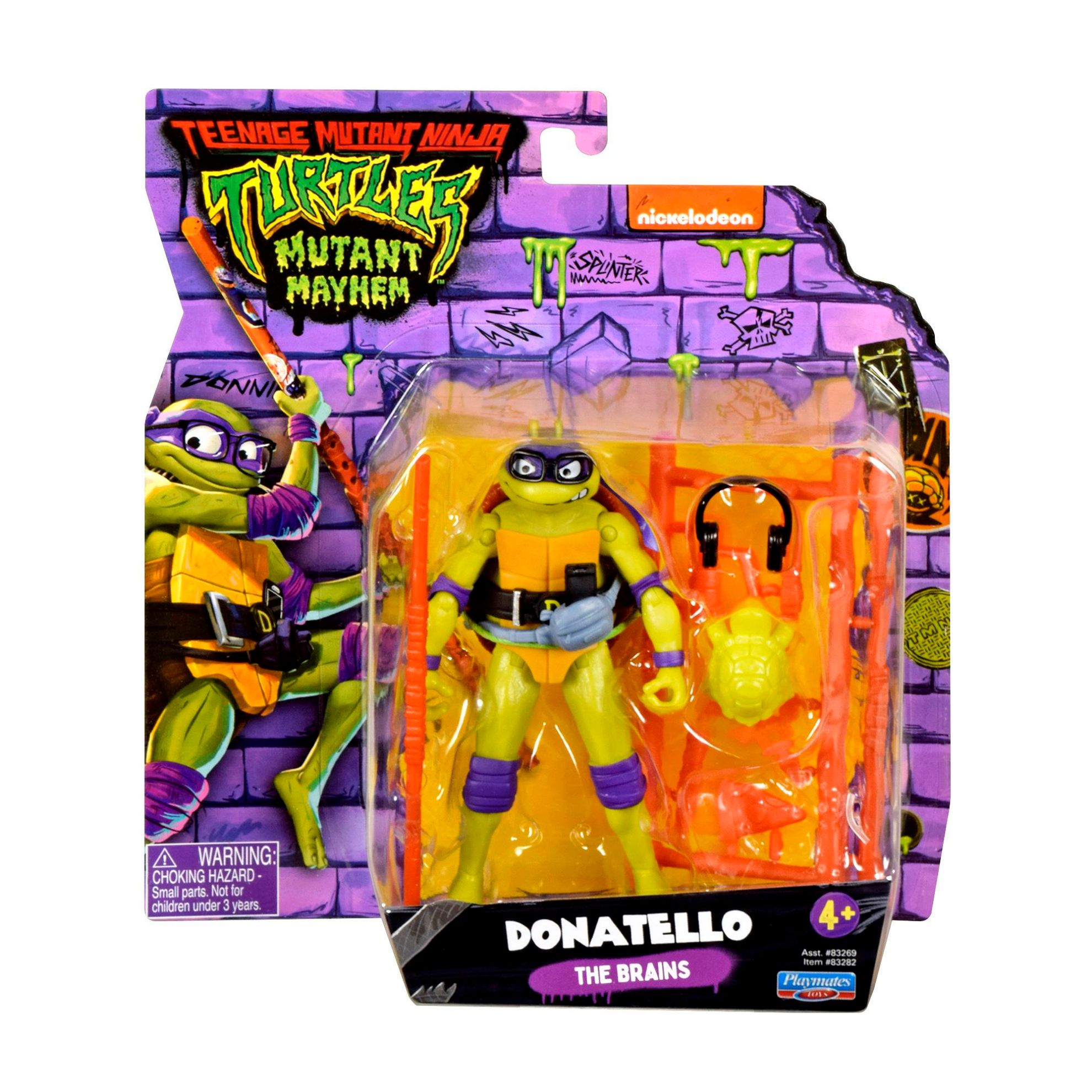 Teenage Mutant Ninja Turtles Movie Basic Figure - Donatello PACK