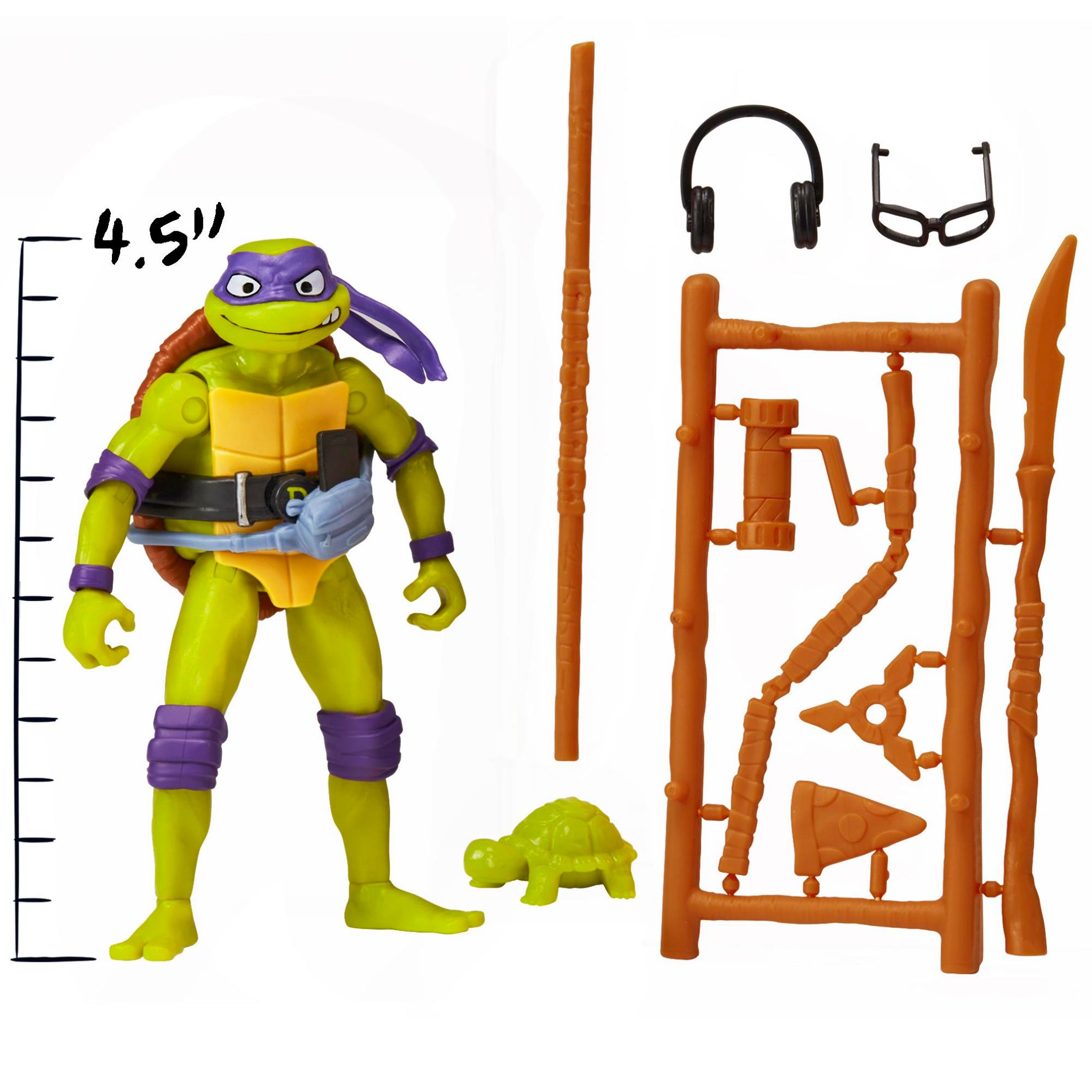 Teenage Mutant Ninja Turtles Movie Basic Figure - Donatello