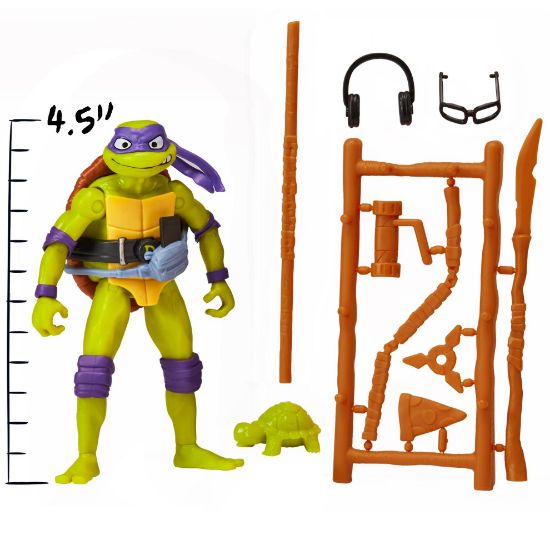 Teenage Mutant Ninja Turtles Movie Basic Figure-Donatello-83282CO