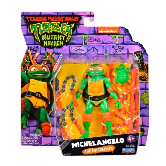 Teenage Mutant Ninja Turtles Movie Basic Figure-Michelangelo-83283CO