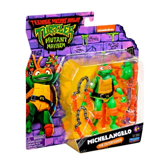 Teenage Mutant Ninja Turtles Movie Basic Figure - Michaelangelo 2