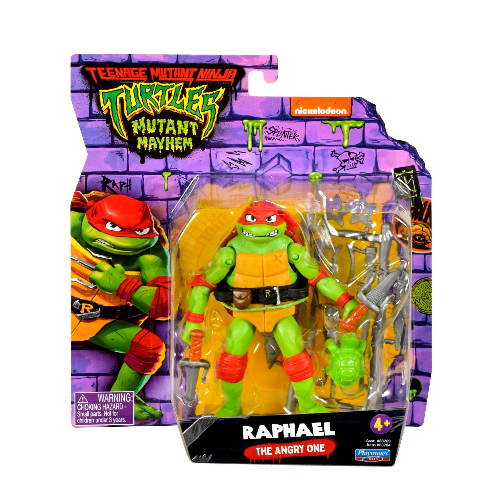Teenage Mutant Ninja Turtles Movie Basic Figure - Raphael 1