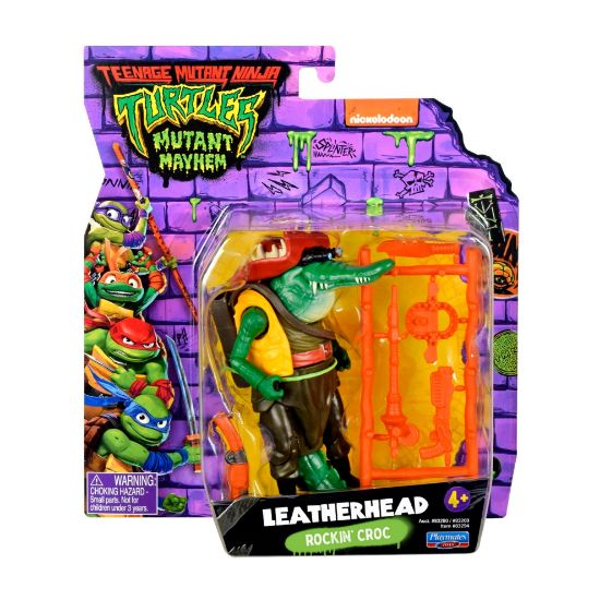 Teenage Mutant Ninja Turtles Movie Basic Figure-Leatherhead-83294CO