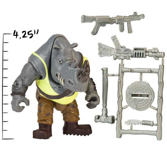 Teenage Mutant Ninja Turtles Movie Basic Figure-Rocksteady-83293CO