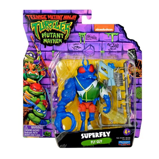 Teenage Mutant Ninja Turtles Movie Basic Figure-Super Fly-83287CO