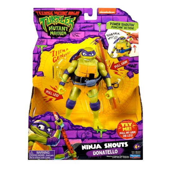 83352CO TMNT MOVIE NINJA SHOUTS DONATELLO