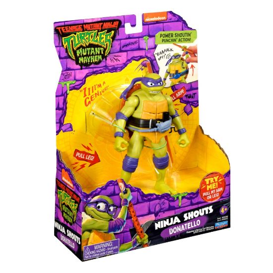 83352CO TMNT MOVIE NINJA SHOUTS DONATELLO