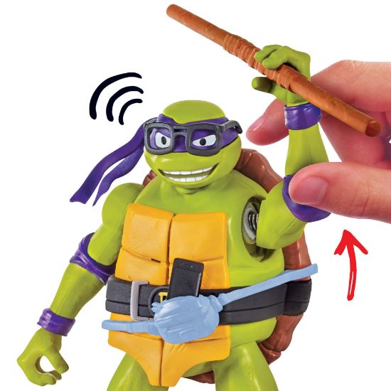 83352CO TMNT MOVIE NINJA SHOUTS DONATELLO